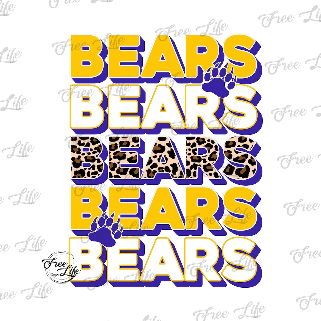 Bears PNG Download, Bears Digital Art Download, Bears Mascot Download