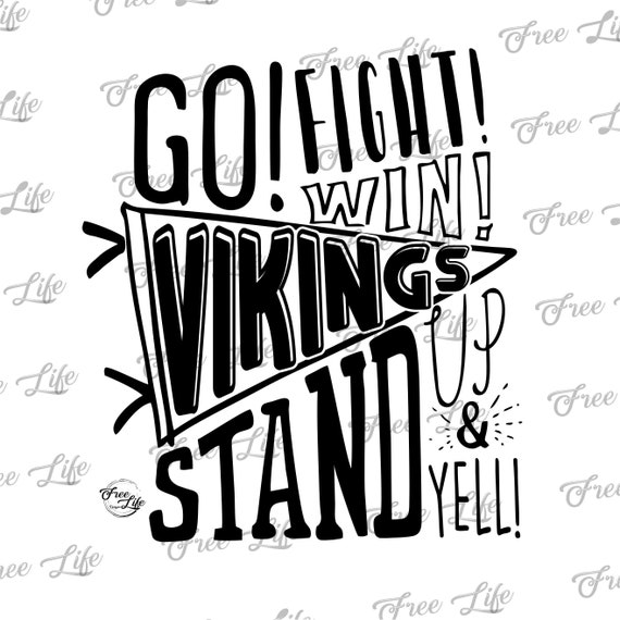 Vikings PNG Download, Vikings SVG Digital Art Download, Vikings Mascot Download, Vikings Mom, Vikings School Mascot Png, School Spirit