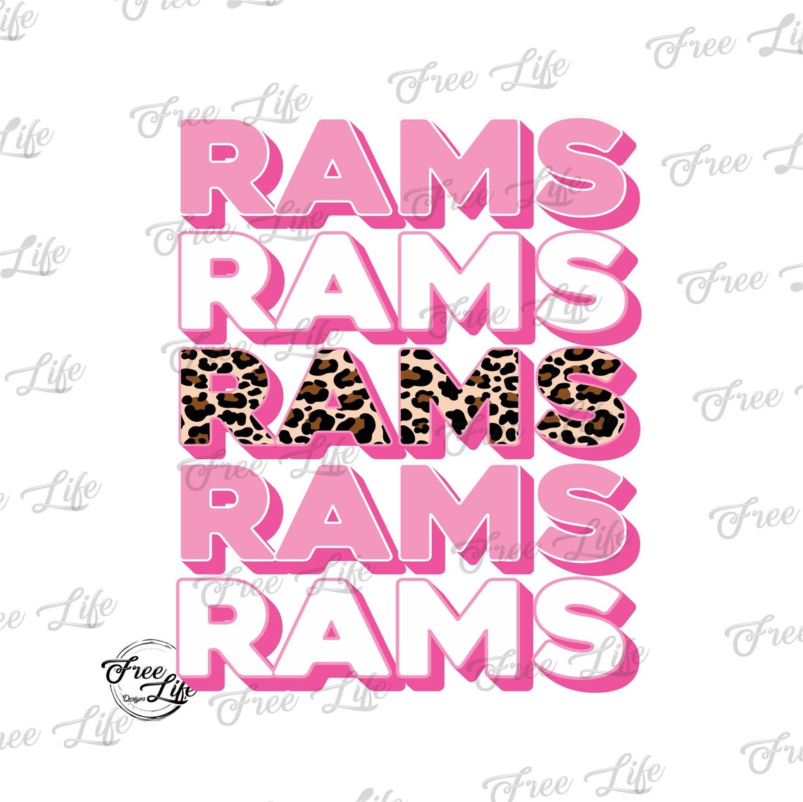 Rams PNG Download Rams Digital Art Download Rams Mascot - Etsy