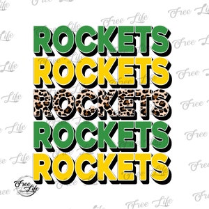 Rockets PNG Download, Rockets Digital Art Download, Rockets Mascot Download, Rockets Mom, Rockets School Mascot Png, School Spirit Png