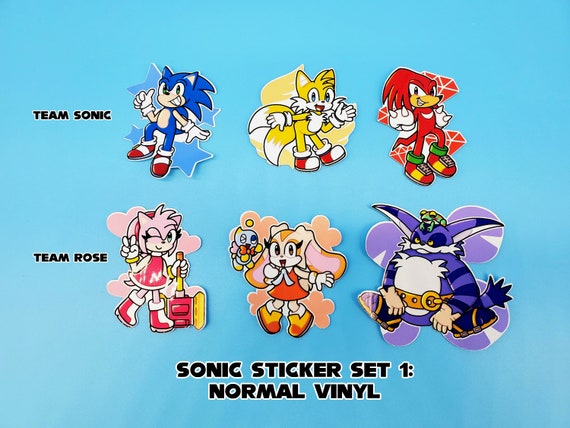 Sonic Stickers for Personalizing Your Style 