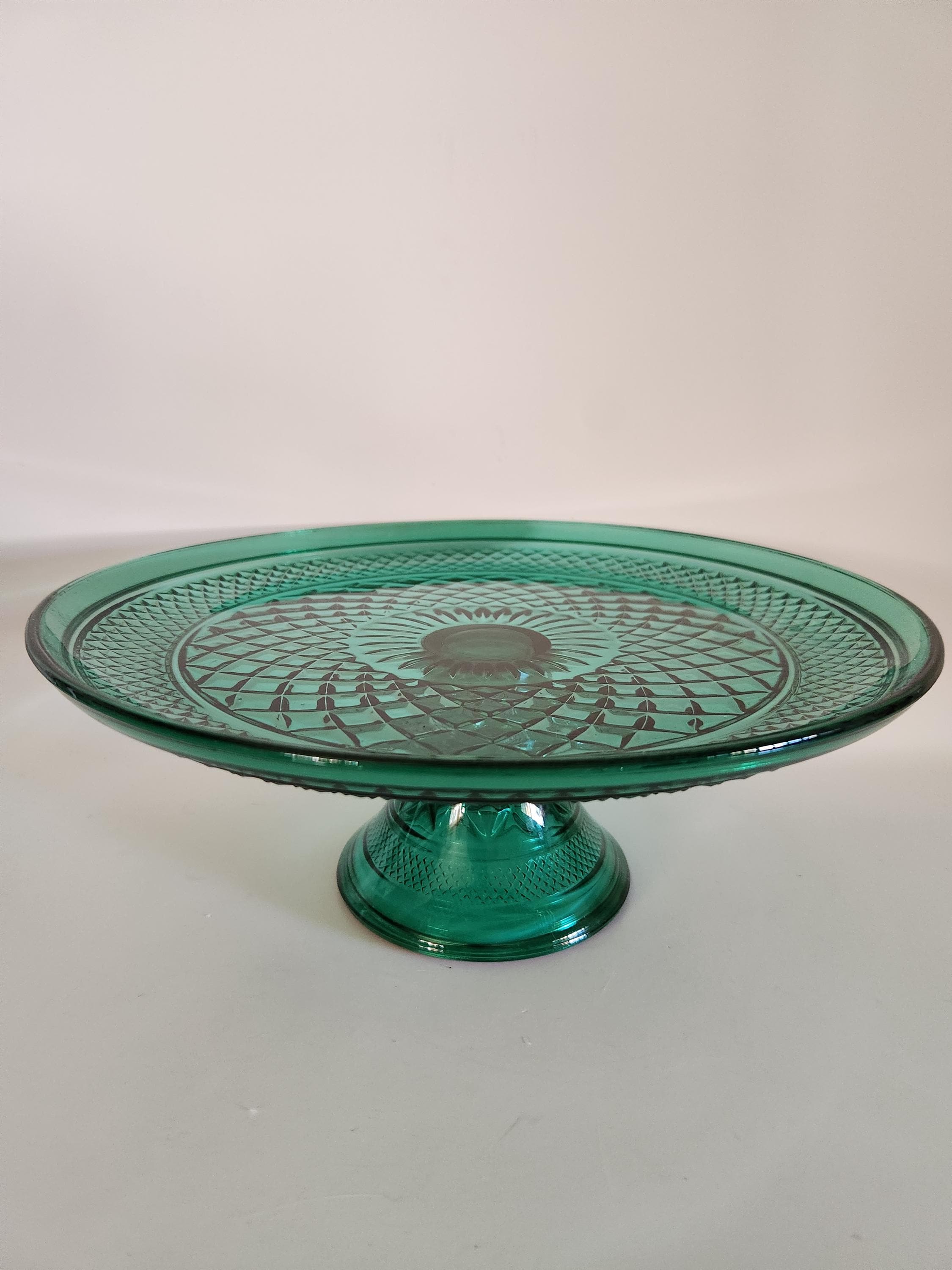 Hocking Wexford Vintage Anchor Hocking Cake Stand Vintage