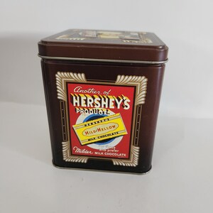 Vintage Hershey&#39;s Millenium Series #2 Cannister Collectible Tin