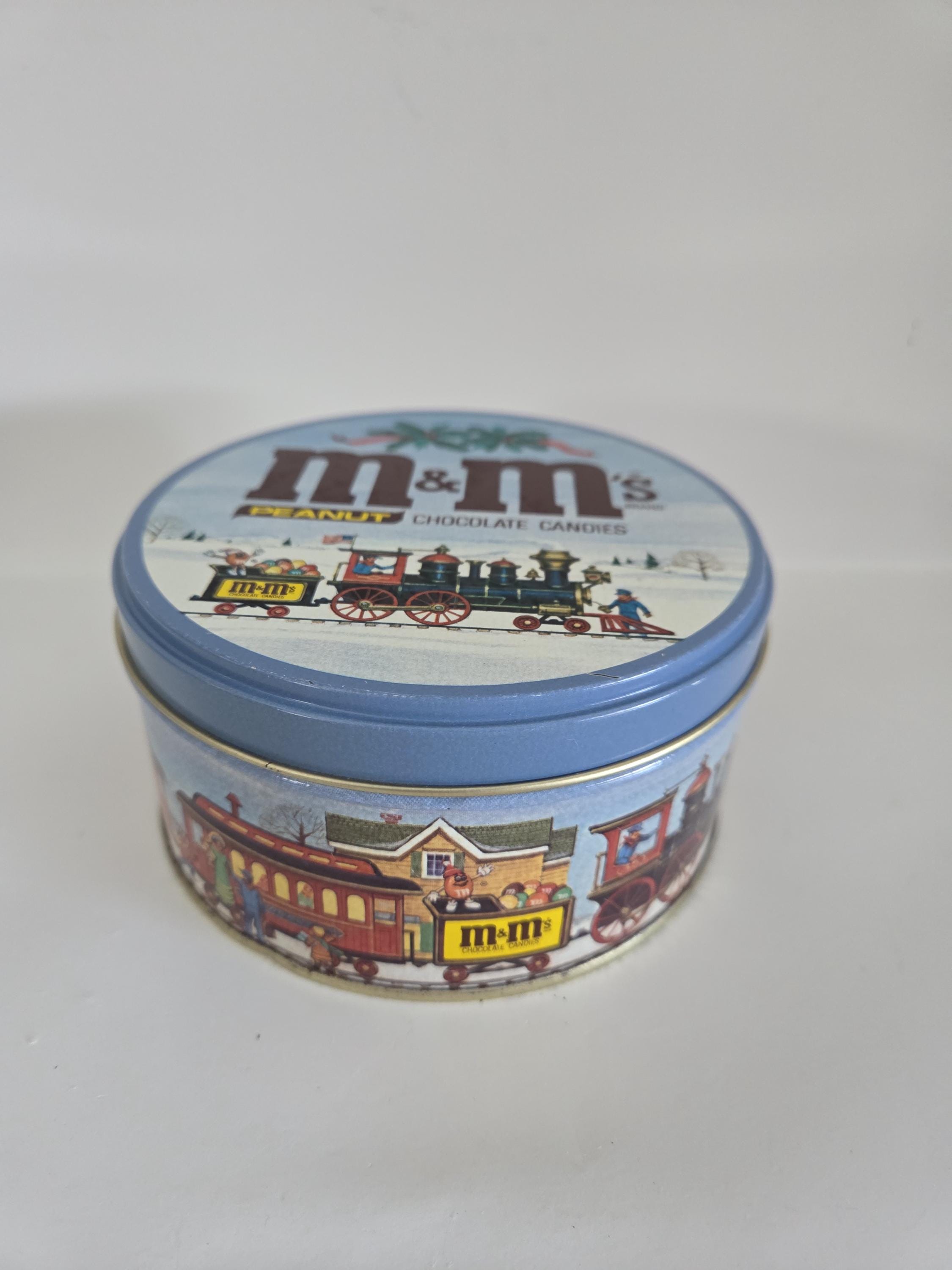 Vintage Mms Collectable - Peanut Mms Candy Christmas Holiday Train