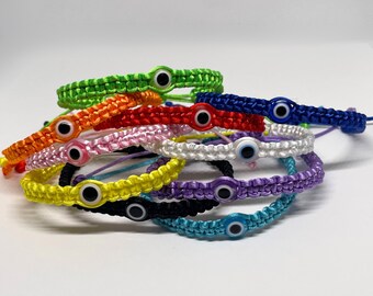 Colored Eye Bracelet