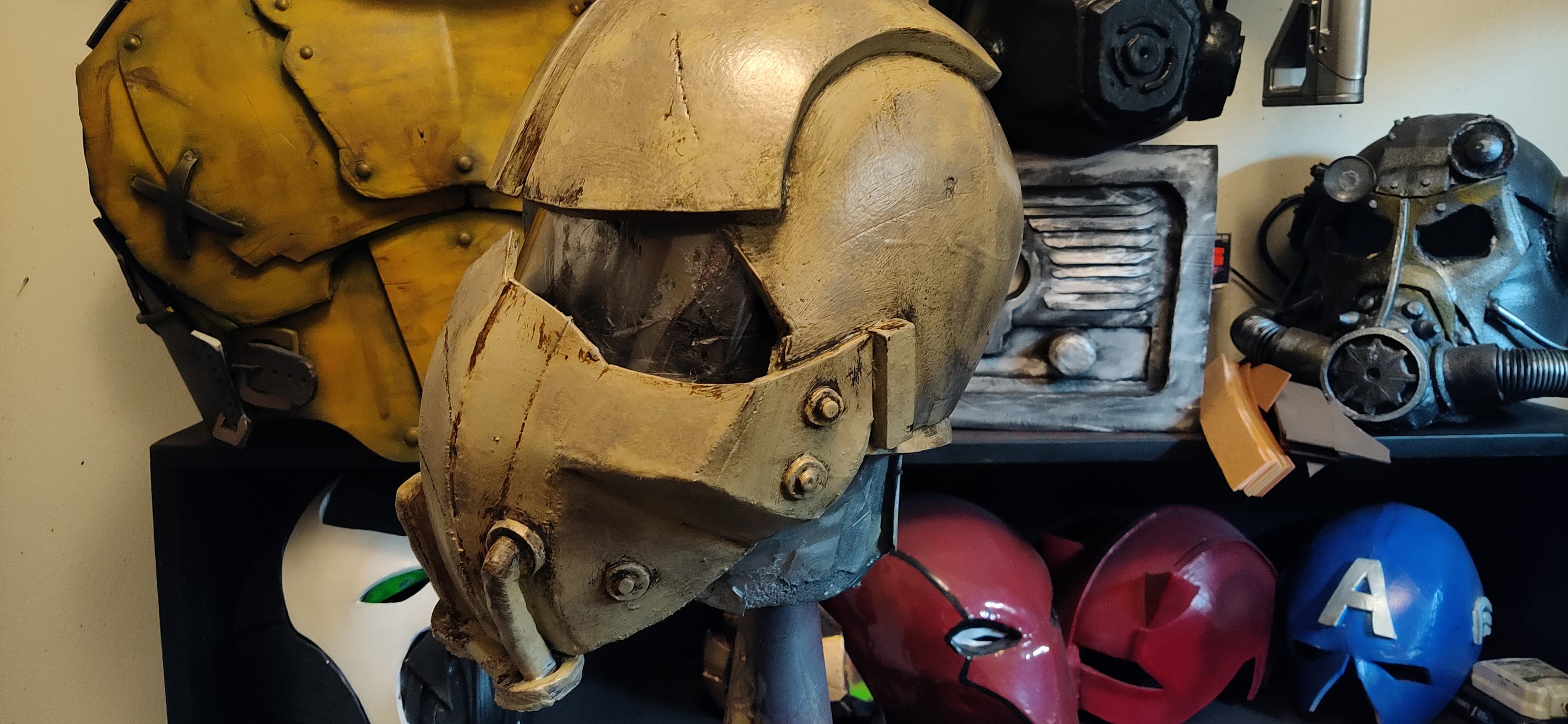 Fallout 4 Synth Helmet Etsy