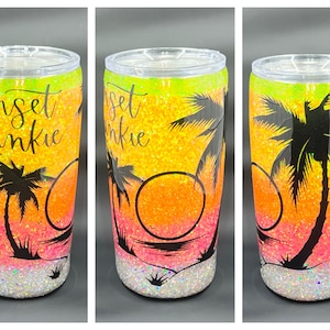 Glitter tumbler