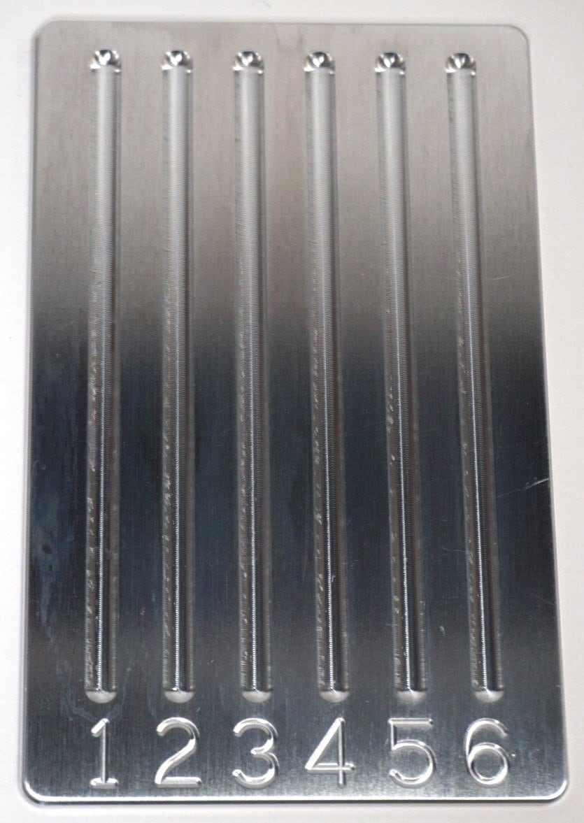 AMS Wallet Sized Mini Aluminum Lock Pinning Tray for Locksmith Etsy