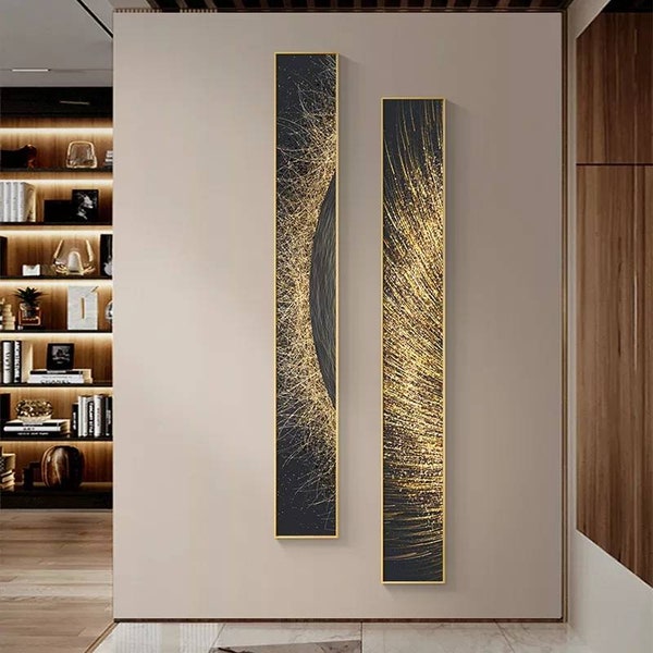 Vertical Wood Wall Art Etsy