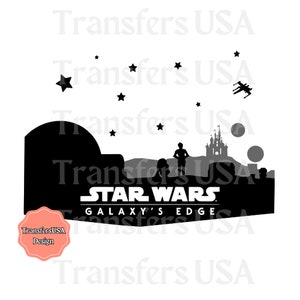 Star Wars Galaxys Edge SVG Cricut Cut File,  star wars svg, disneyland svg, castle design