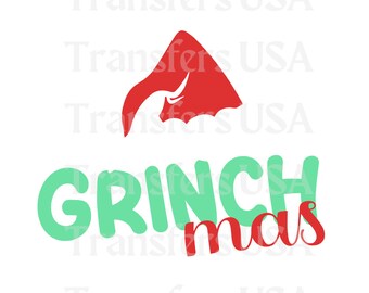 The Grinch svg, Grinchmas SVG Cricut Cut File, Vintage Grinch Christmas Svg, Grinch Hat Svg