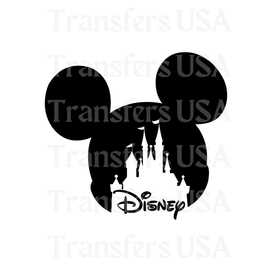 Mickey Ears Castle SVG Cricut Cut File, Disneyland Svg, Family Trip Png