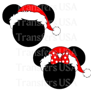 Bundle Mickey Christmas SVG Cricut Cut File, Vintage Disneyland Christmas svg, Christmas disneyland Family trip