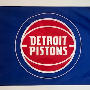 Detroit Pistons Flag/Banner