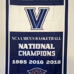 Villanova NCAA National Championship Banner Flag Wall Art