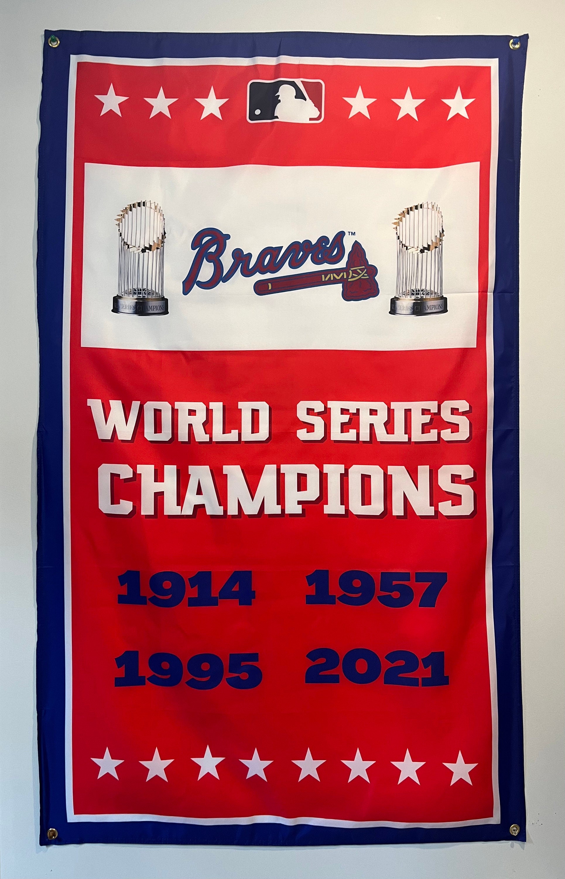 Atlanta Braves 2021 World Series Champions Louisville Slugger Bat