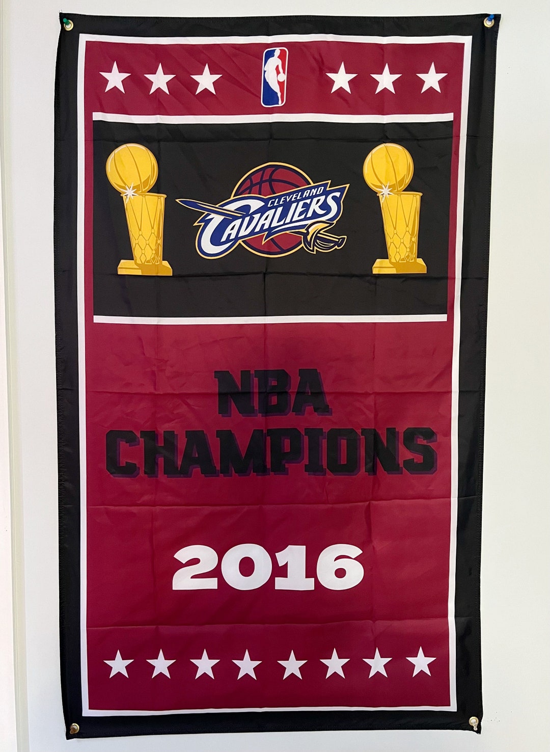 バスケットボール NBA Banner Team  Cleveland Cavaliers CLEVELAND CAVALIERS Official NBA Basketball Team Logo WALL