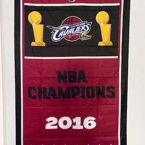 Cleveland Cavaliers NBA Meisterschaft Banner Flagge Wandkunst