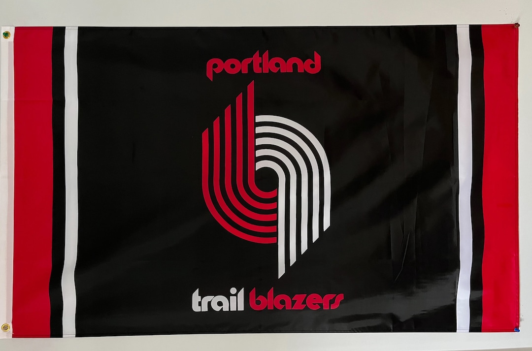 Portland Trail Blazers Flag/banner - Etsy