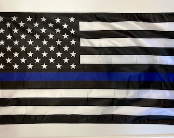 Blue lives matter Flag/Banner
