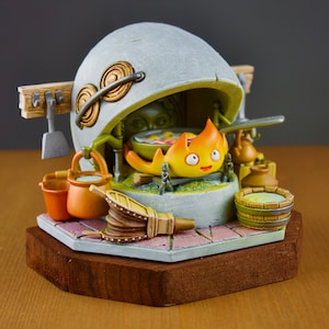 Calcifer, Howl's Moving Castle - Etsy