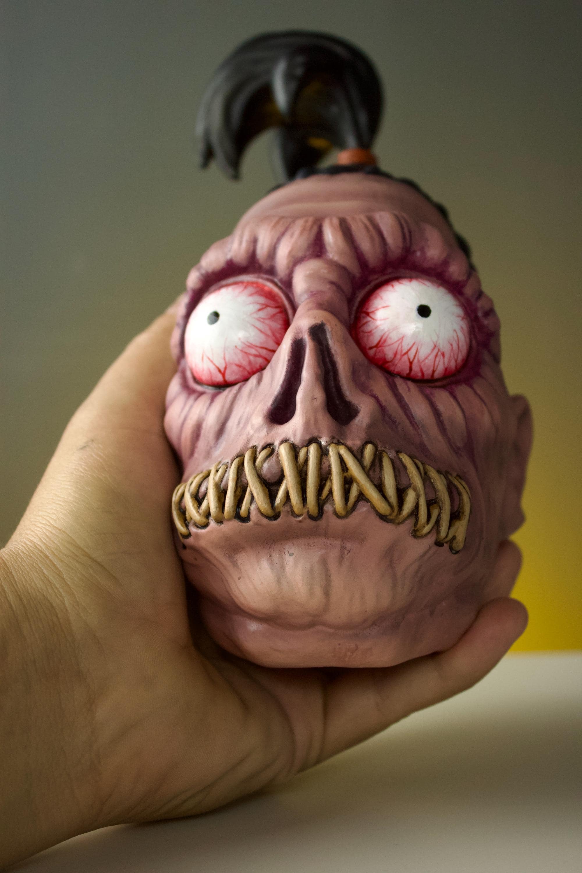 Beetlejuice shrunken head bob - Etsy 日本