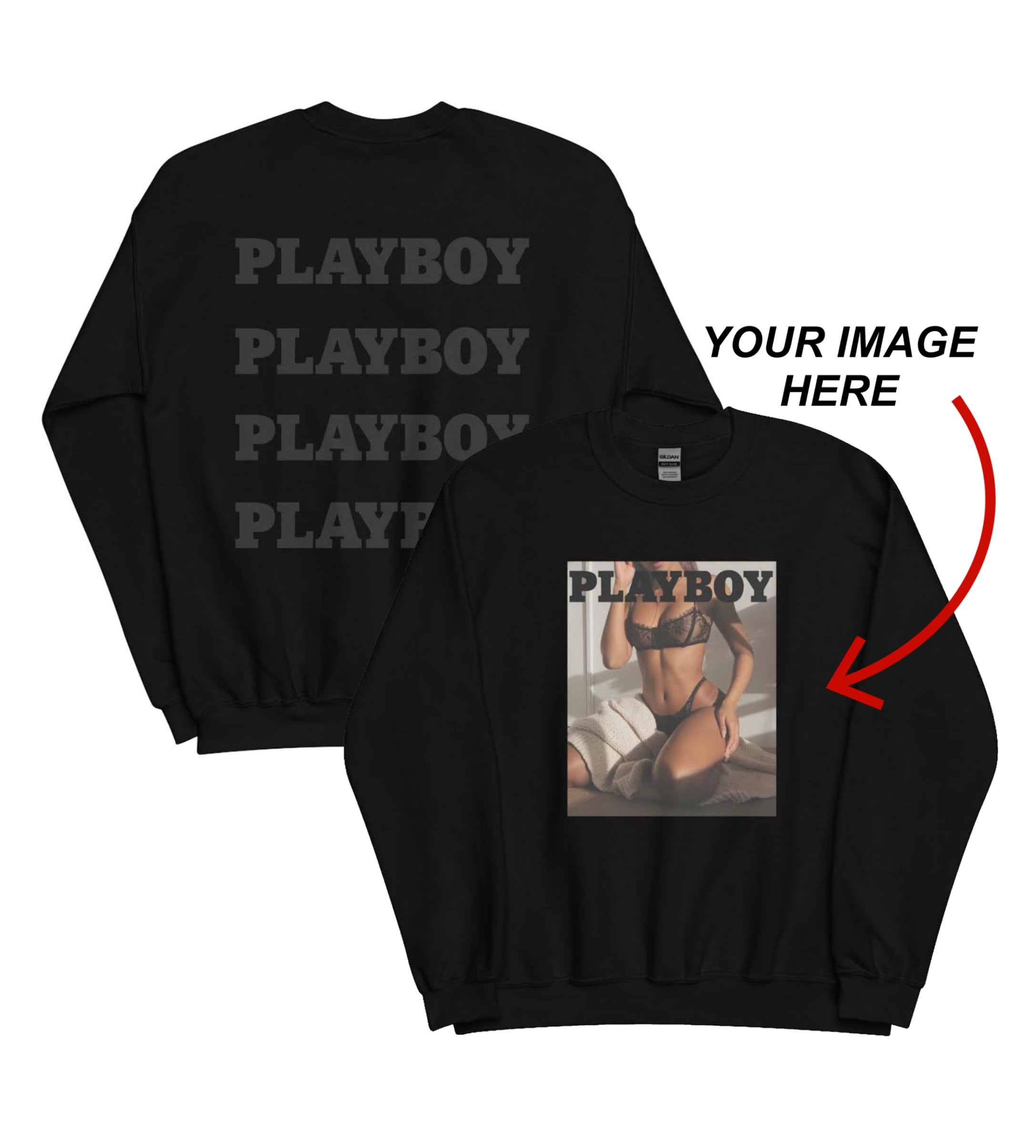 Playboy Hoodie Custom - Etsy