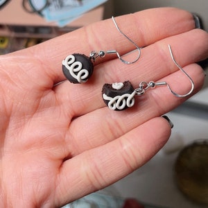 Chocolate Cupcake Earrings
