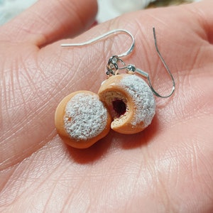 Jelly Filled Donut Earrings