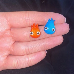 Calcifer Earrings