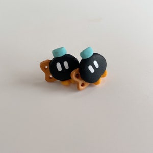Bob-omb Stud Earrings