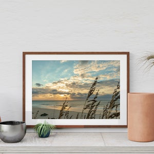 Ocean Sunrise Photo, Ocean Photography, Sunrise Wall Art, Sunrise Home Decor, Beach Home Wall Art, Beach Sunrise Photograph, Beach Print,