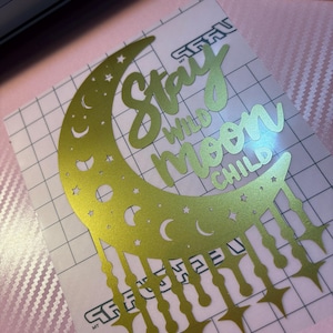 Stay Wild Moon Child Vinyl Decal