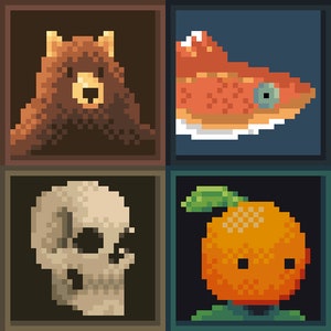 Custom Profile Picture Pixel Art | 32x32