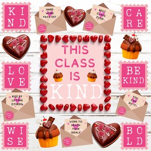 Love Notes Classroom Digital Files for Bulletin Boards. Valentine Themed Clip Art for Craft Projects. Classroom Posters and Decor.