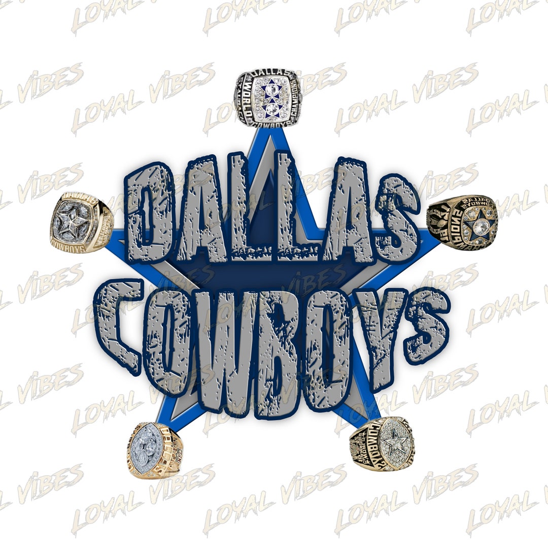 Dallas Football Superbowl Championship Rings - PNG JPEG - Etsy