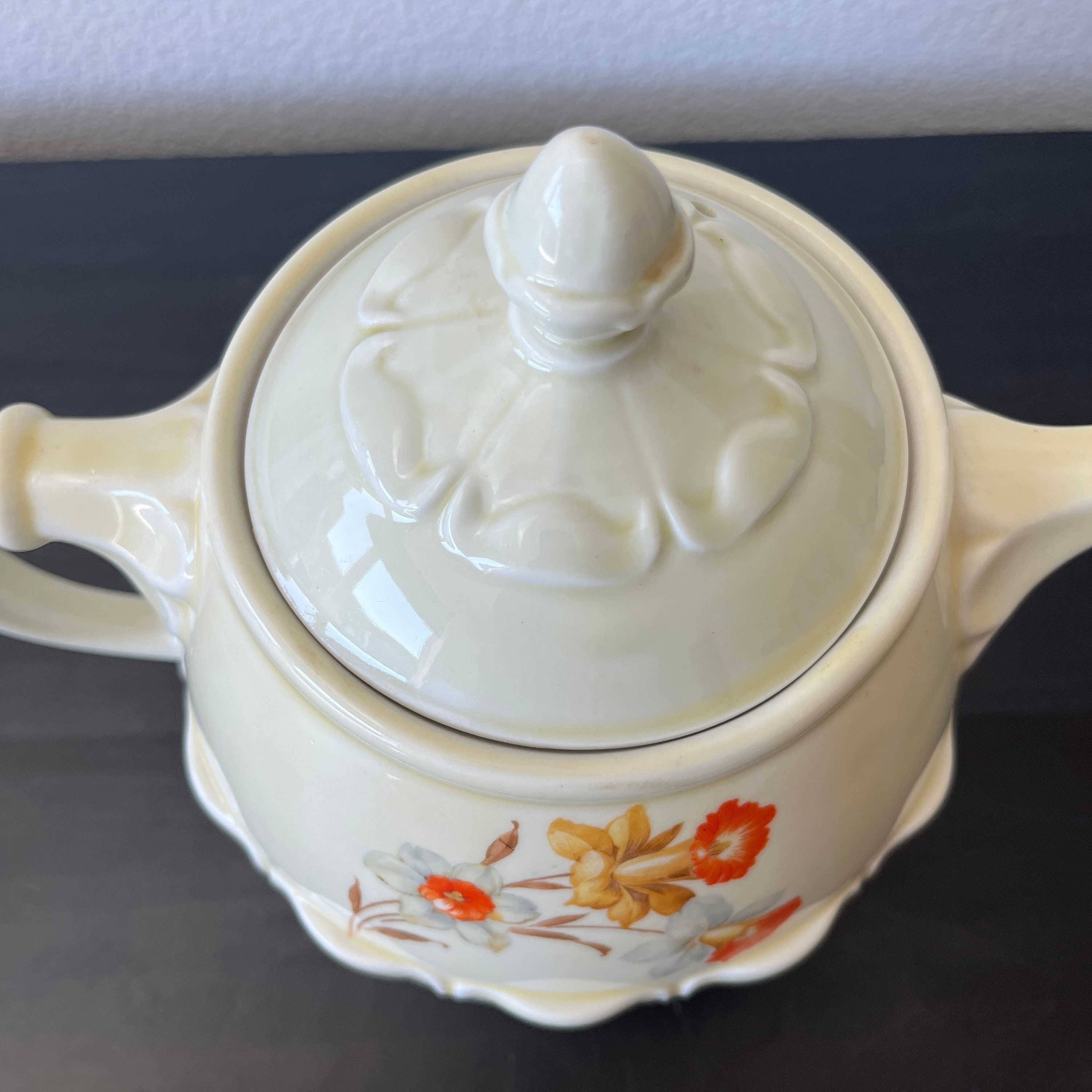 Vintage Dripolator Ceramic Coffee Pot // Enterprise Aluminum Co