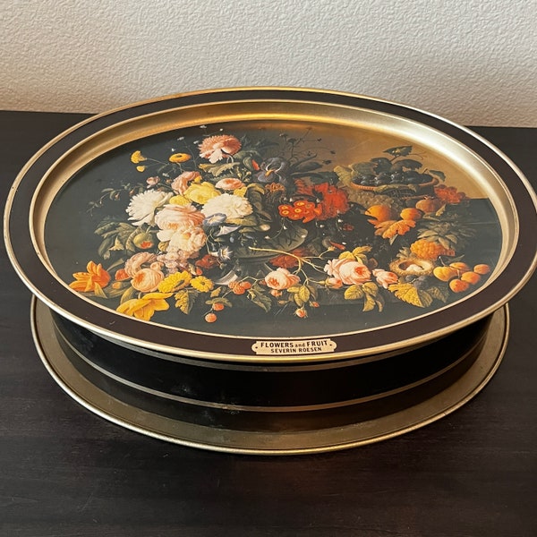 Large Vintage Sunshine Biscuit Tin // American Masters Series // Guildcraft Limited Edition // Peale, Roesen Still Lifes