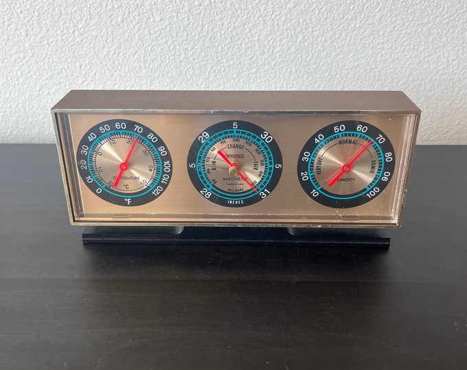 Springfield Instrument Co 1970s Polaris Weather Station // Springfield Instrument Co ...