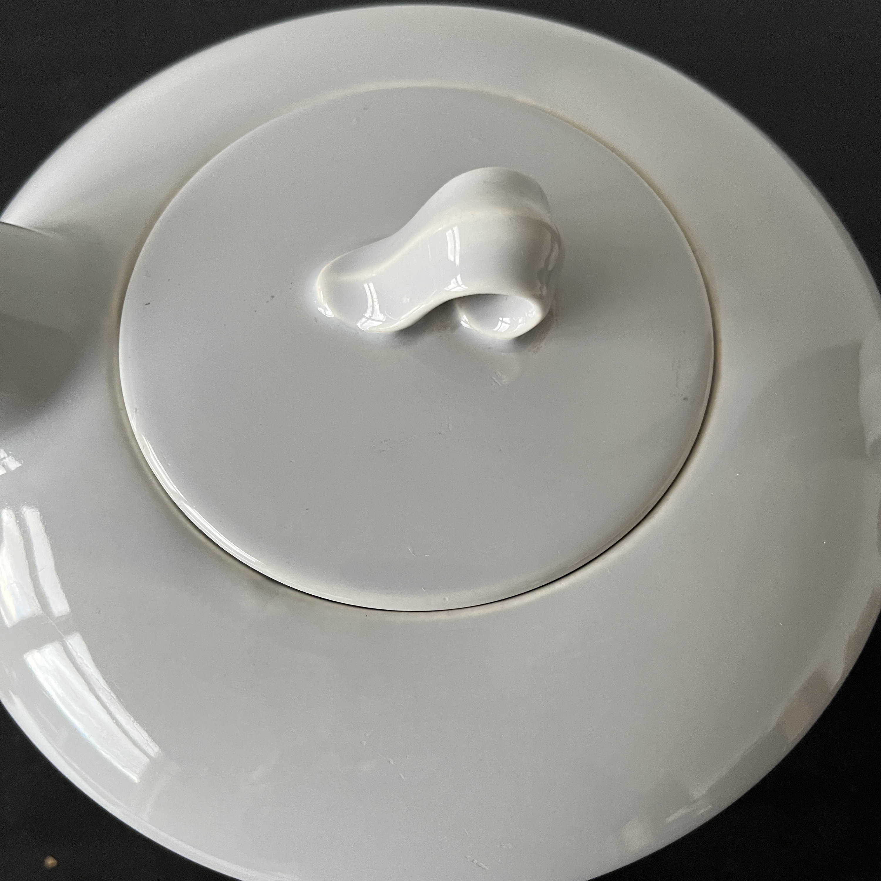 Jubilee Homer Laughlin Teapot // Mist Gray // Vintage 1950s Etsy