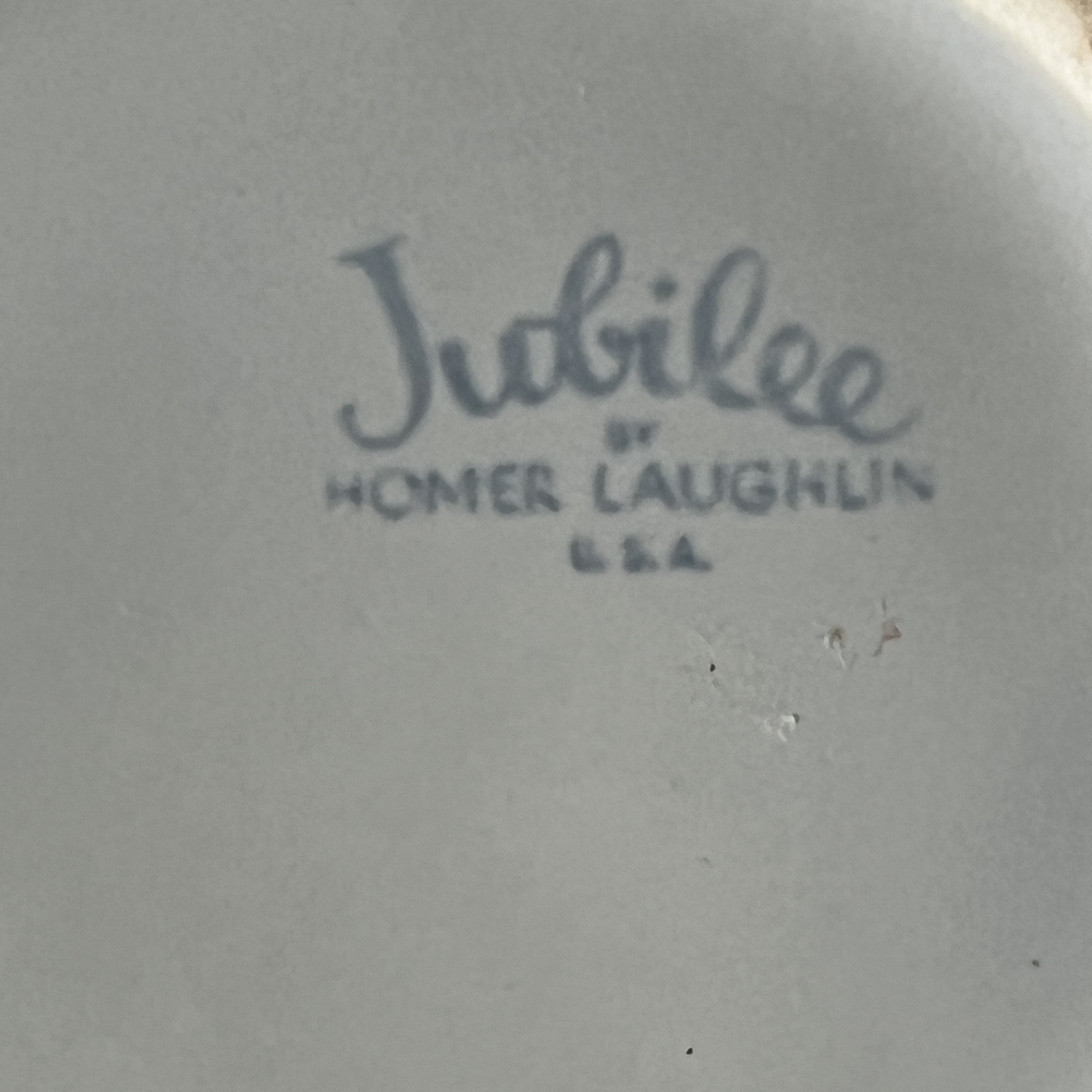 Jubilee Homer Laughlin Teapot // Mist Gray // Vintage 1950s Etsy