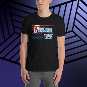 F elon Distressed Person T-Shirt