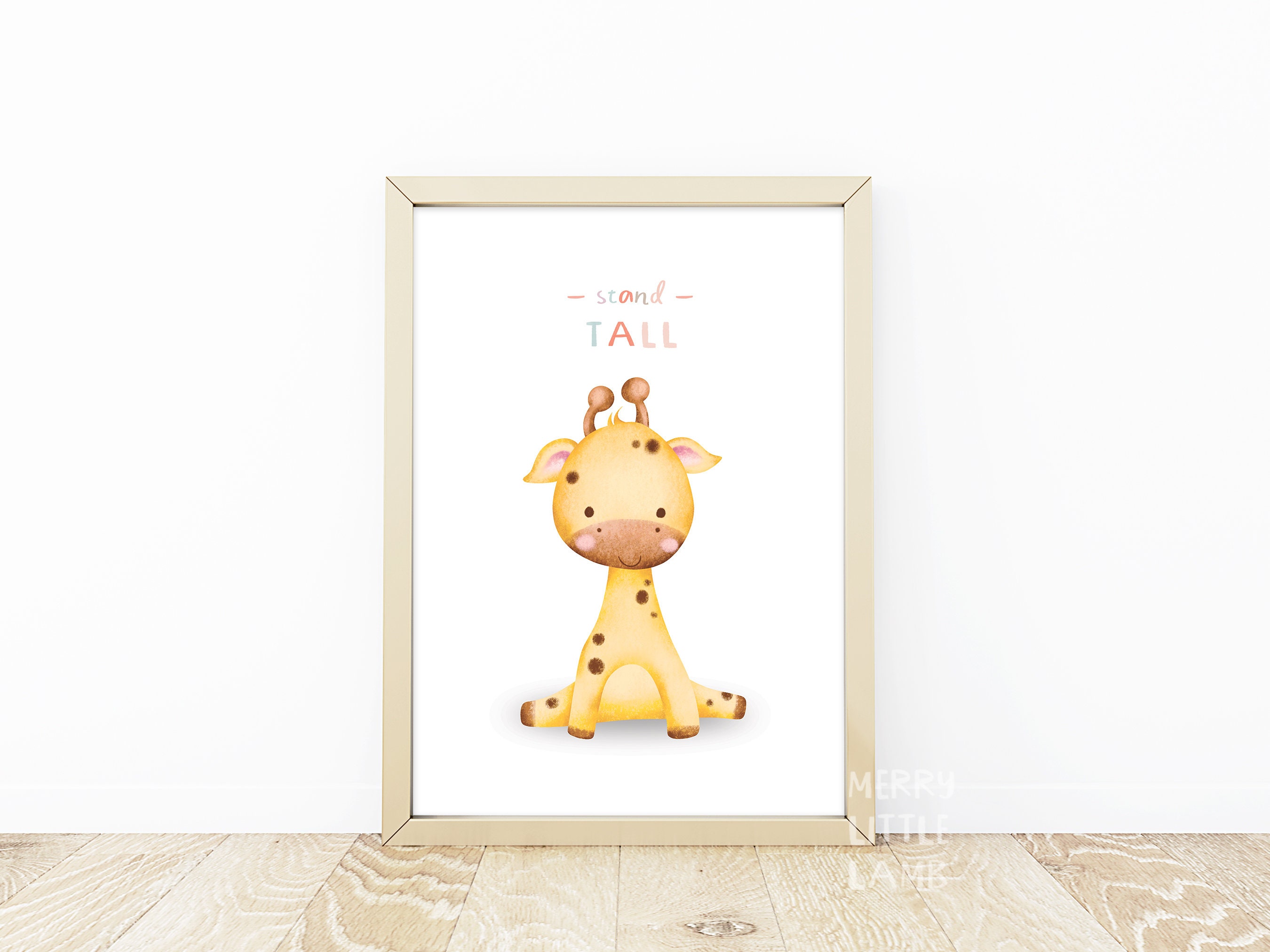 Cute Baby Animals Part 1 Printable Wall Art, Neutral Nursery Prints ...