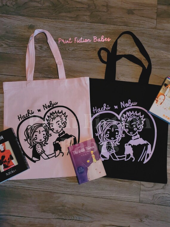 Hachi X Nobu Tote NANA Anime Black Ver. - Etsy Hachi X Nobu Tote NANA Anime Black Ver. - Etsy