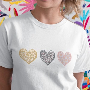 Leopard Heart T-Shirt