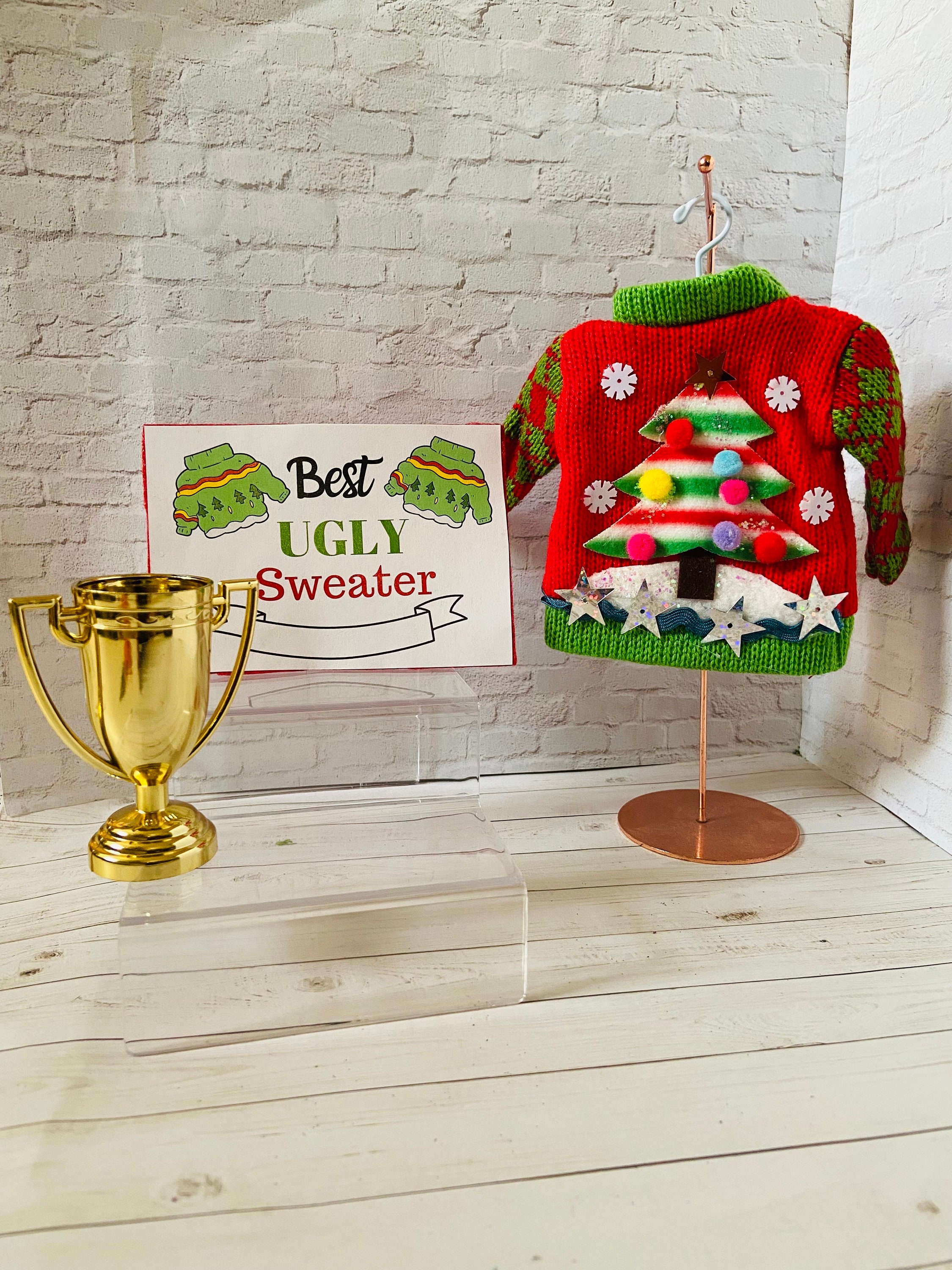 Elf ugly christmas sweater hot sale