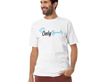 Onlybandz Premium White T-shirt - Etsy