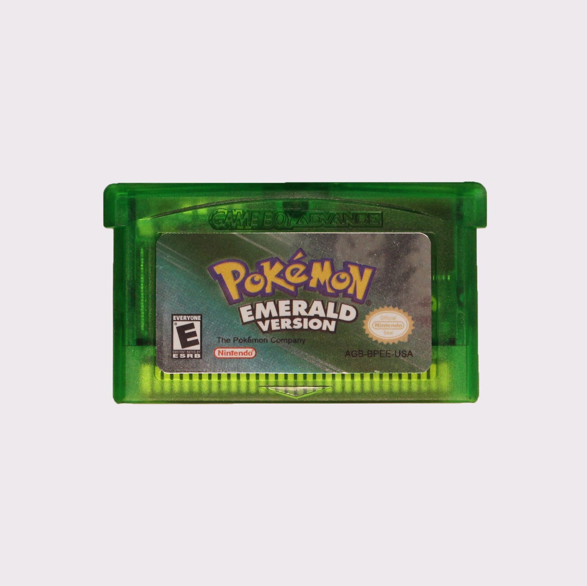 Pokemon Emerald Version Nintendo Game Boy Advance. GBA Cart With Case 