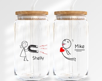Irrésistible He She SVG & PNG, conception drôle de couple, conception de cadeau de Saint-Valentin, idée de cadeau assortie de Saint-Valentin, cadeau romantique d'amant d'aimant