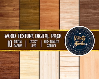 Houtstructuur digitale papieren achtergrond textuur hout achtergrond afdrukbare Scrapbook papier houten planken achtergronden commercieel gebruik